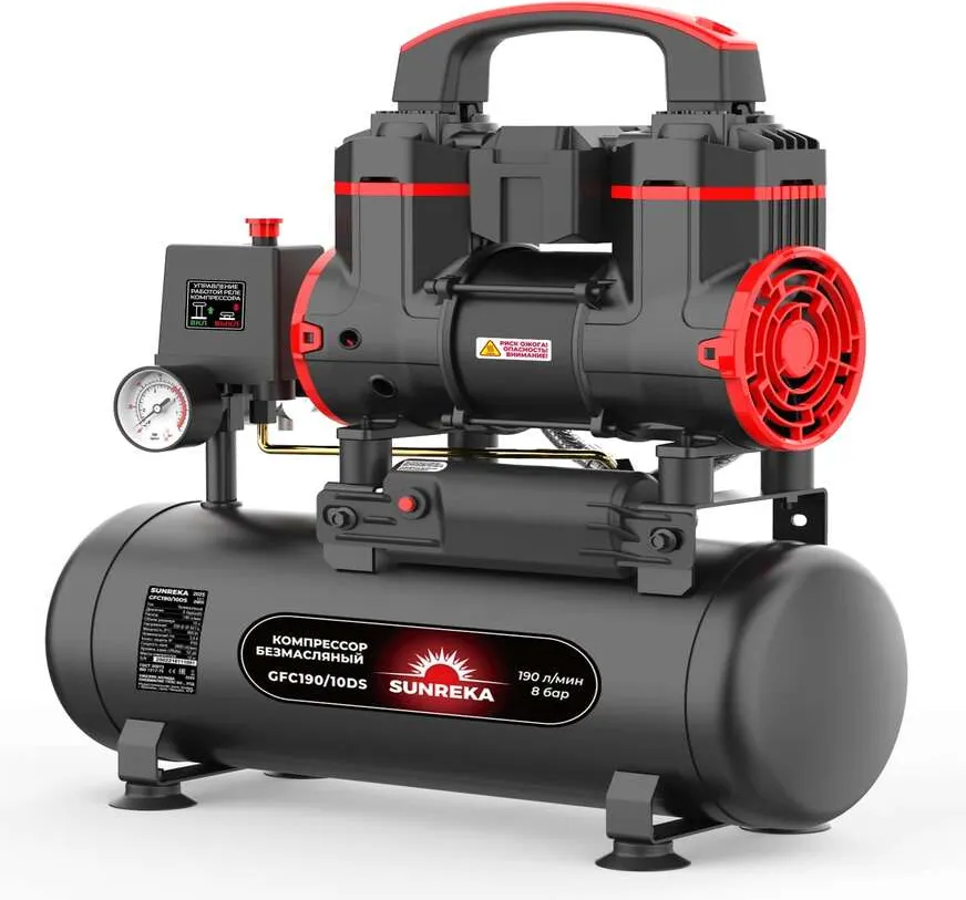 Воздушный компрессор SUNREKA GFC190/10DS