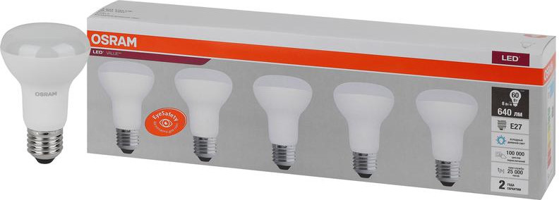Лампа Osram LED Value 4058075584099 (уп. 5шт) — фото 2