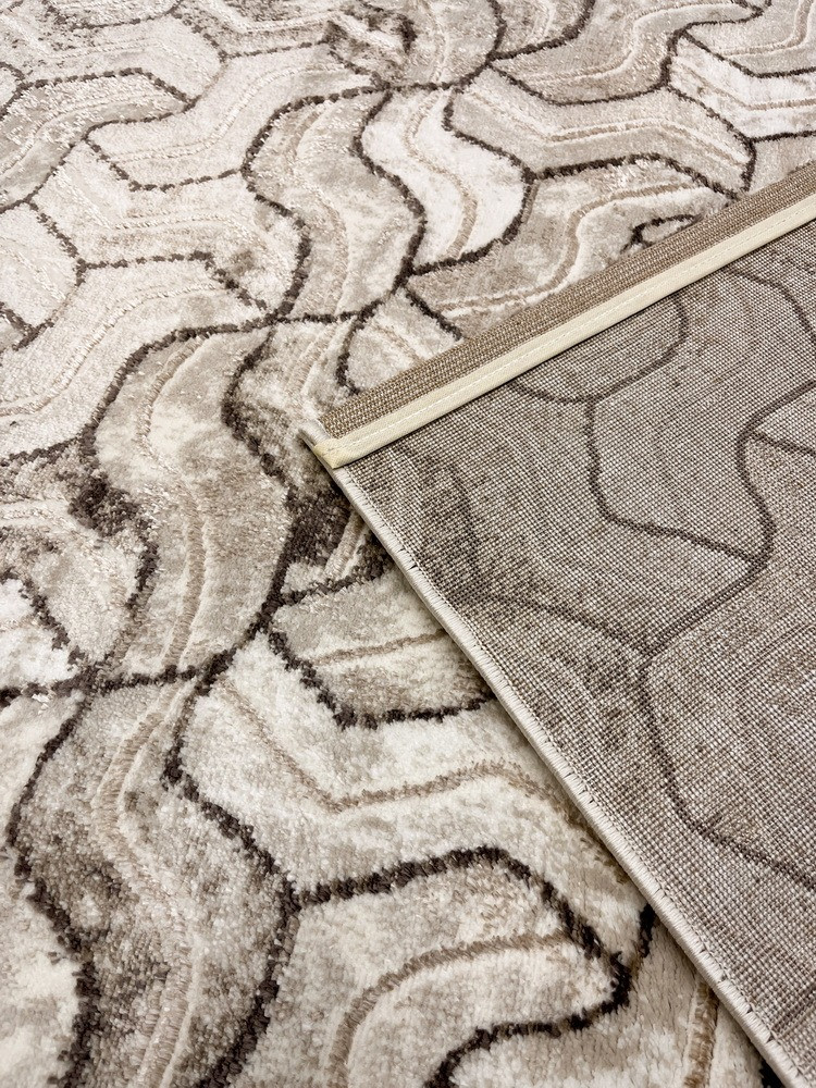 Коврик Safyun Diana / NP355-CREAM-BROWN (1.2x1.7) — фото 4