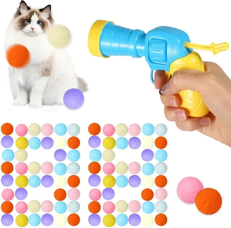 Игрушка для животных Pet Paws Пистолет с мягкими шариками / JH160 — фото 3