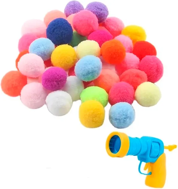 Игрушка для животных Pet Paws Пистолет с мягкими шариками / JH160 — фото 2