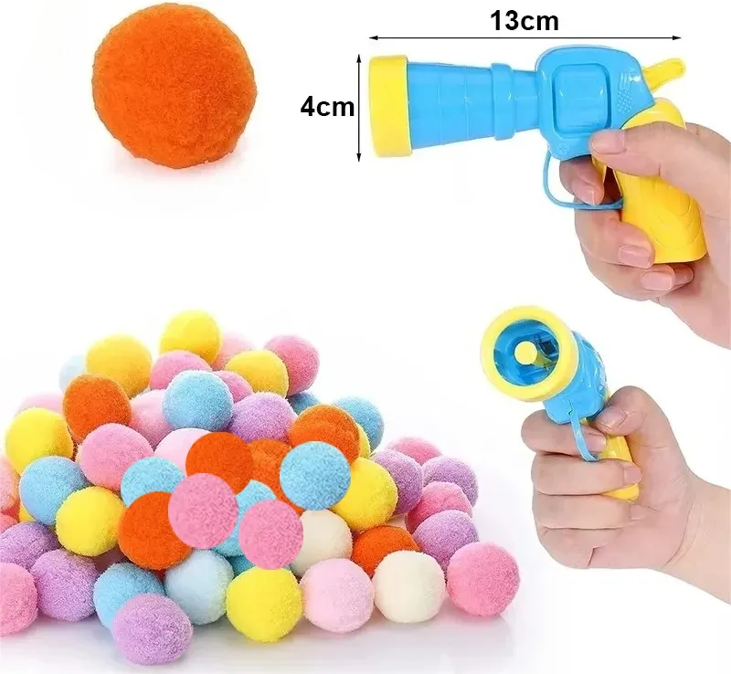 Игрушка для животных Pet Paws Пистолет с мягкими шариками / JH160 — фото 5