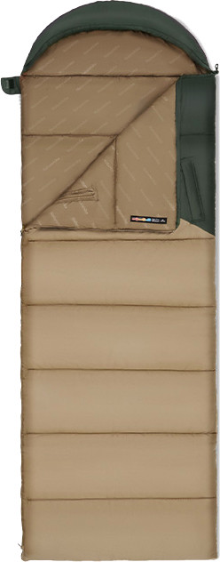 Спальный мешок Naturehike Sunny Day PL02 U450 / CNK2550WS028-U450DGBR (коричнево-зеленый)