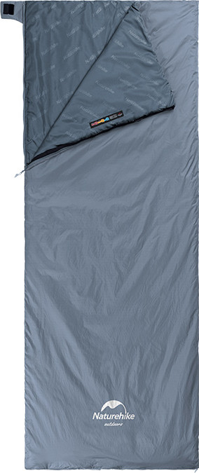 Спальный мешок Naturehike LW180 / NH21MSD09-LW180XLSBL (серо-голубой)