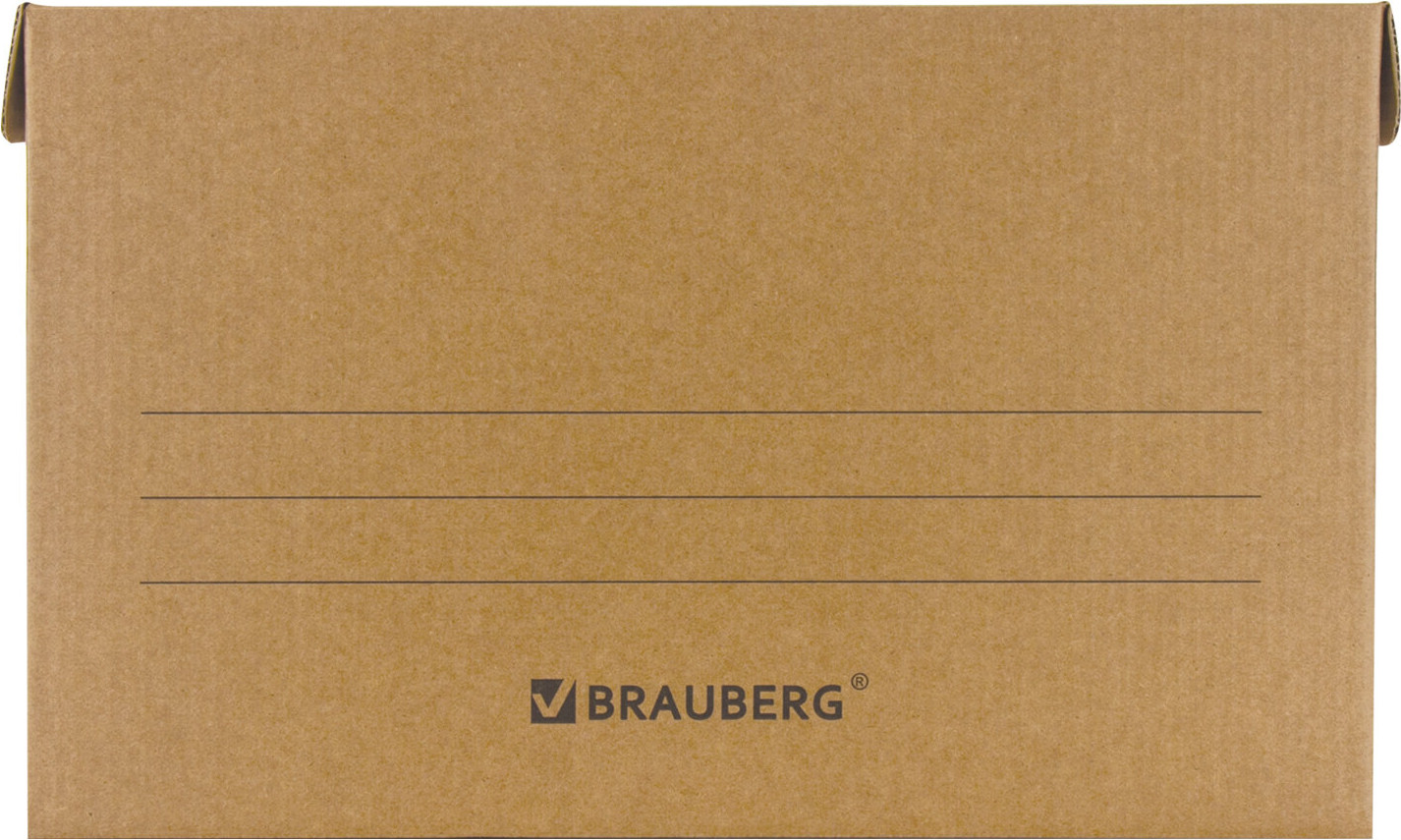Набор коробок архивных Brauberg Делопроизводство / 126523 (10шт) — фото 4