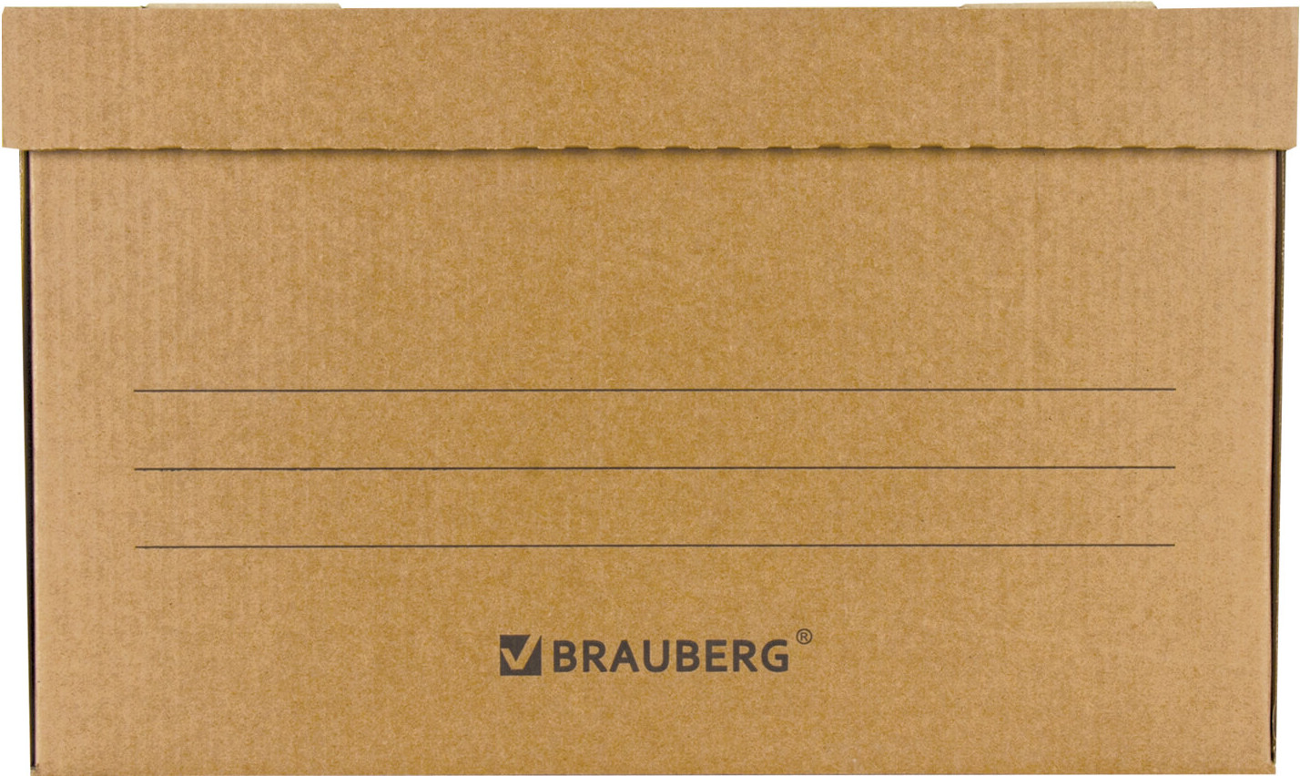 Набор коробок архивных Brauberg Делопроизводство / 126523 (10шт) — фото 2