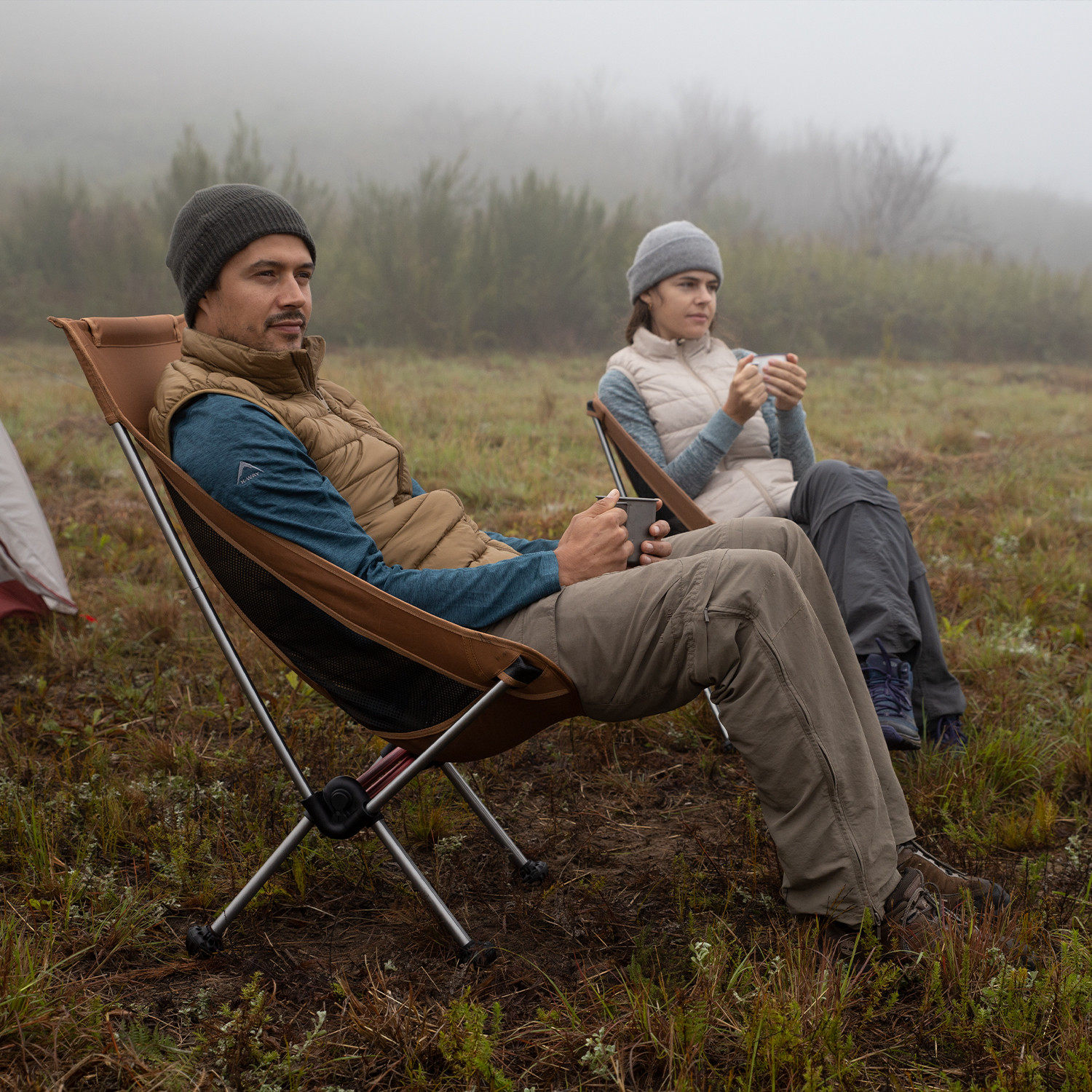 Стул складной Naturehike Stellaluna L01 44х46х103 / CNK2350JJ018-OR (оранжевый) — фото 3
