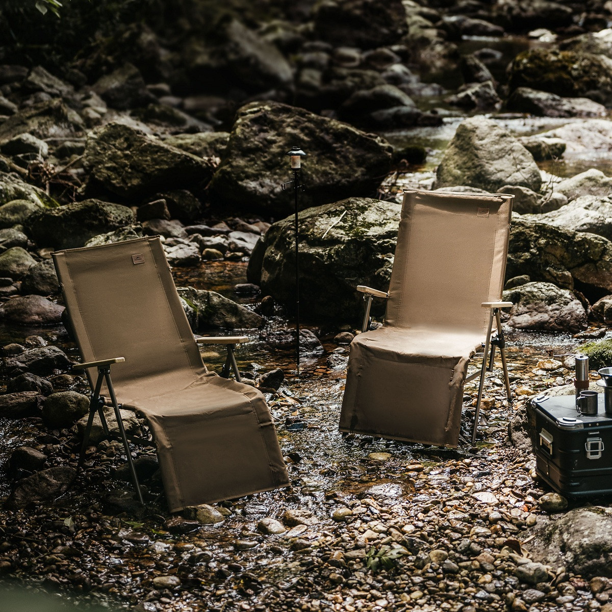 Кресло складное Naturehike Nightfall T08 / CNK2450JJ016-KH (коричневый) — фото 2