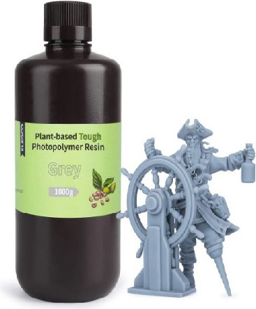 Фотополимерная смола для 3D-принтера Elegoo PlantBased / 50.103.0036 (1кг, серый)