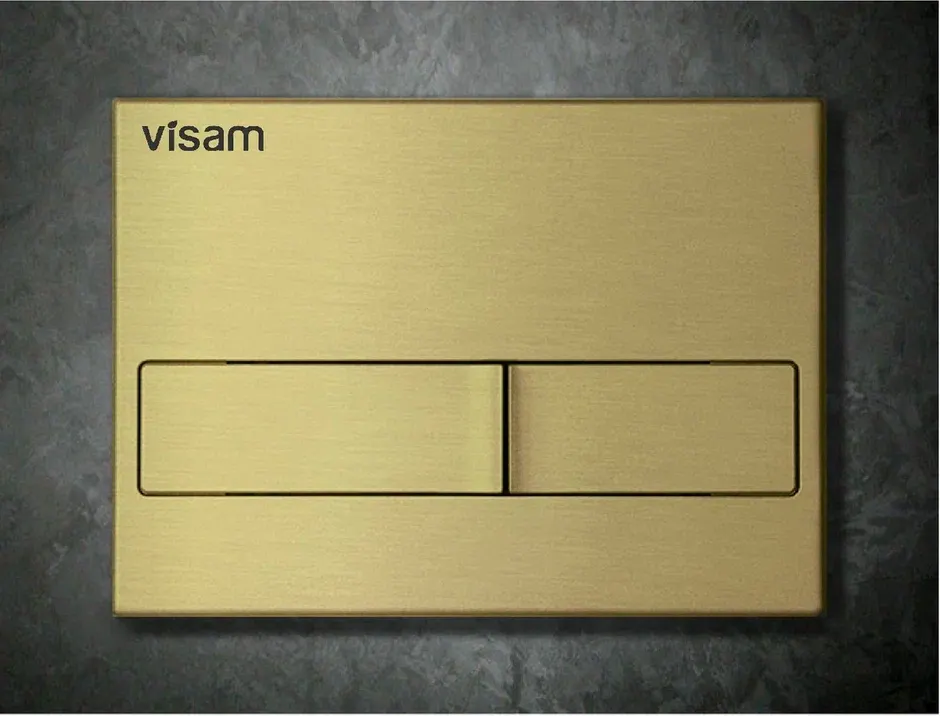 Кнопка для инсталляции Visam L8 / EX-226-035 (бронза) — фото 2