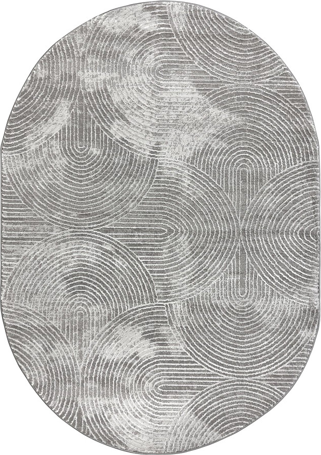 Ковер Safyun Diana / NP417-GREY-OVAL (1.4x2)
