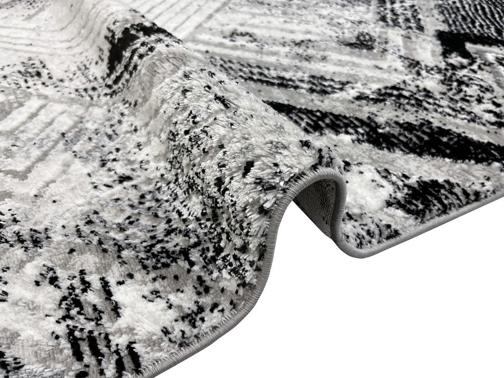 Ковер Safyun Diana / NP354-GREY-BLACK-OVAL (2x3) — фото 3