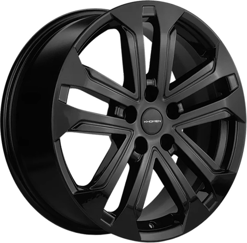 Литой диск Khomen KHW1803 CS35/CS35 Plus 18x7" 5x110мм DIA 63.3мм ET 50мм (Black)