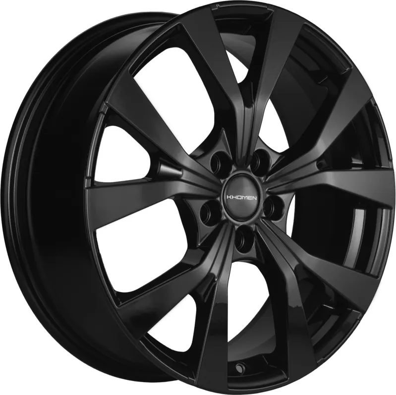 Литой диск Khomen KHW1906 Evolute i-Sky 19x7" 5x114.3мм DIA 60.1мм ET 49мм (Black)