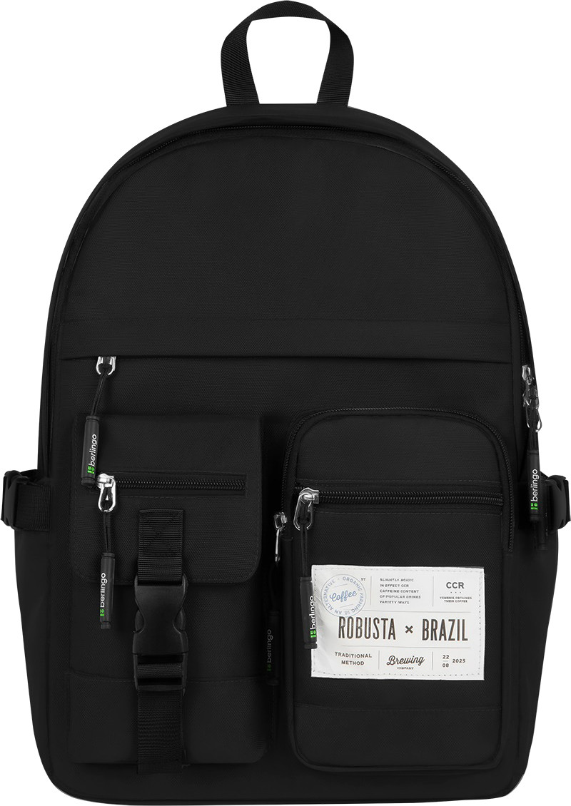 Рюкзак Berlingo Tasty Black Robusta / RU25157