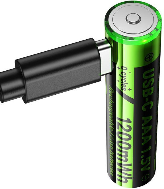 Комплект аккумуляторов Hoco JA4 AAA 1200mWh/1.5V + кабель Type-C-Type-C (2шт) — фото 6