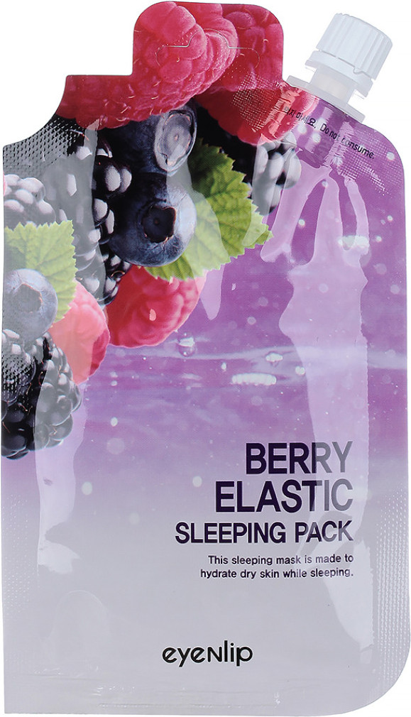 Маска для лица кремовая Eyenlip Berry Elastic Sleeping Pack (25мл)