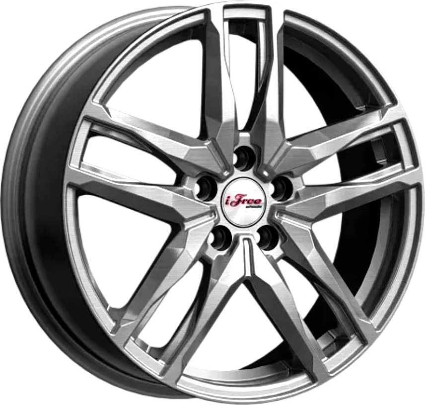 Литой диск iFree Бомбей 18x6.5" 5x114.3мм DIA 67.1мм ET 49мм Хай вэй