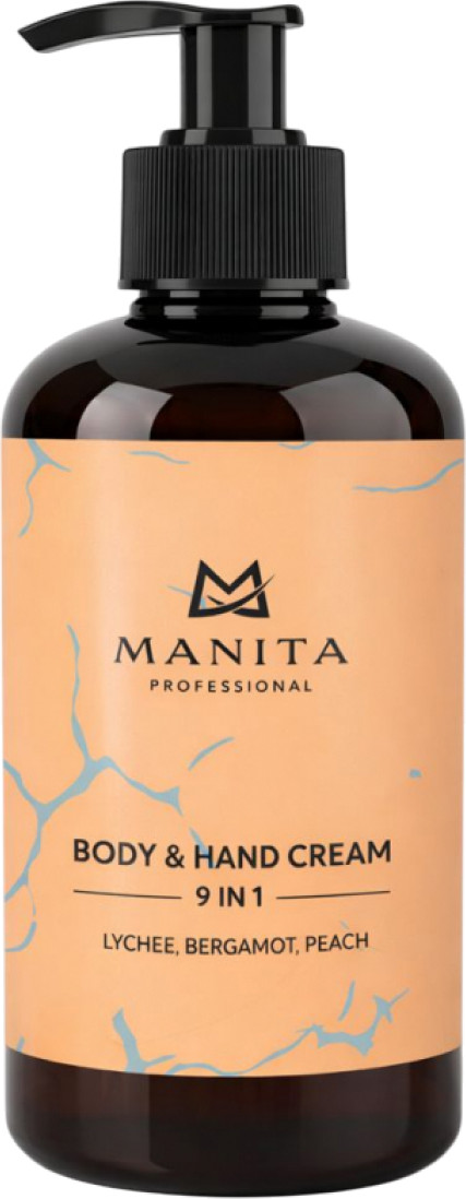 Крем для тела Manita Professional Lychee, Bergamot, Peach (300мл)