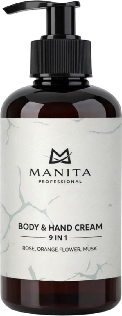Крем для тела Manita Professional Rose, Orange Flower, Musk (300мл)