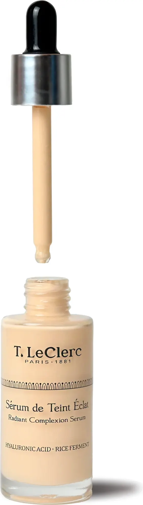 Тональная сыворотка T.LeClerc Anti-Aging Radiant Complexion Serum тон 01 Ivoire (30мл) — фото 2