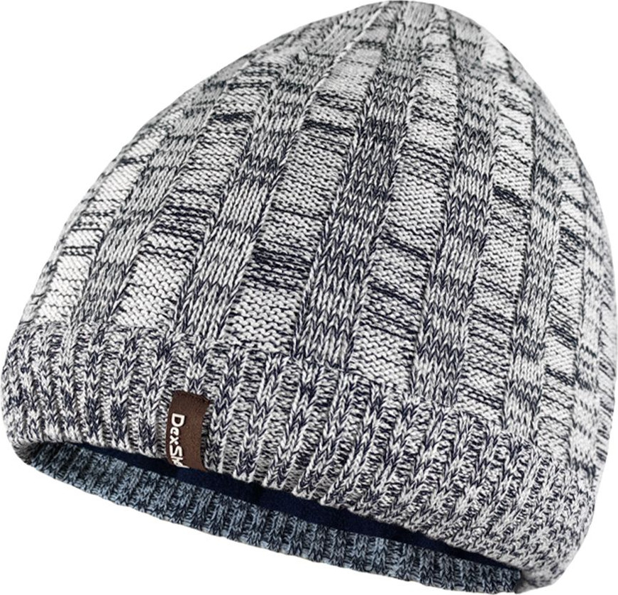 Шапка DexShell Heathered Rib Knit Beanie / DH32405SSN (серый)