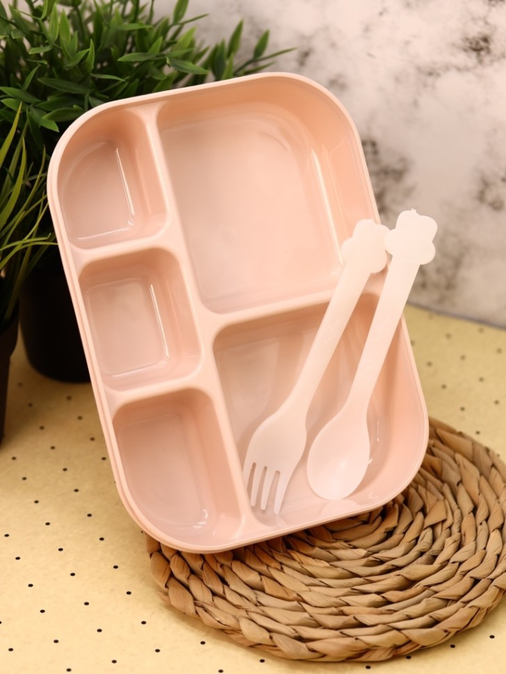 Ланч-бокс ILikeGift Tasty dinner / 6715-02 (pink) — фото 4