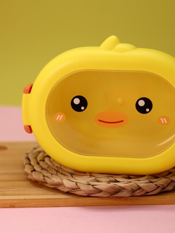 Ланч-бокс ILikeGift Chick transparent / 6386 (yellow) — фото 6