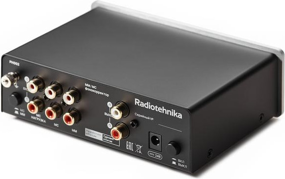Фонокорректор для винилового проигрывателя Radiotehnika PH002 (черный) — фото 6