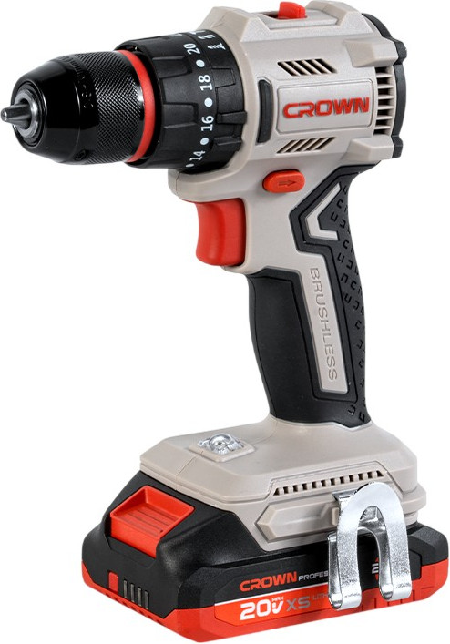 Аккумуляторная дрель-шуруповерт CROWN CT21145XMS-2 BMC