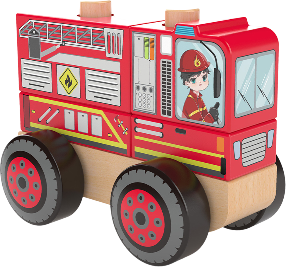 Автомобиль игрушечный Hape Службы спасения / 849060_HPJ
