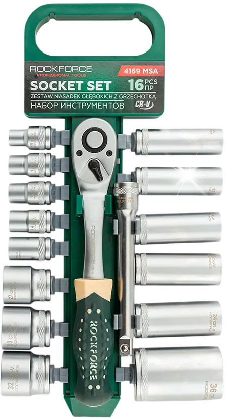 Универсальный набор инструментов RockForce RF-4169 MSA (64138)