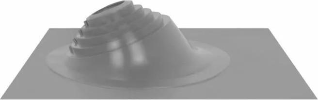 Проходка кровельная Master Flash Угловая 75-200мм Ral 7005 (440x600, серый)