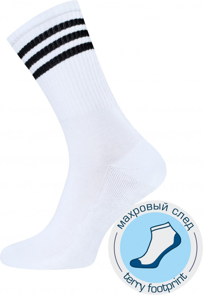 Носки Брестские 4212 Every рис.302 (р.36-39, белый)