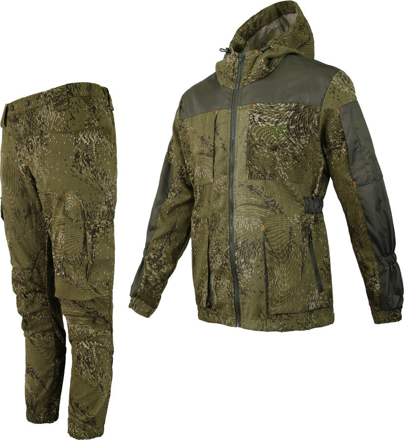 Костюм для охоты и рыбалки УРСУС Shaman-Elite Twill рафл К-415 / КОС415-РФ (р.48-50, 182-188) — фото 2