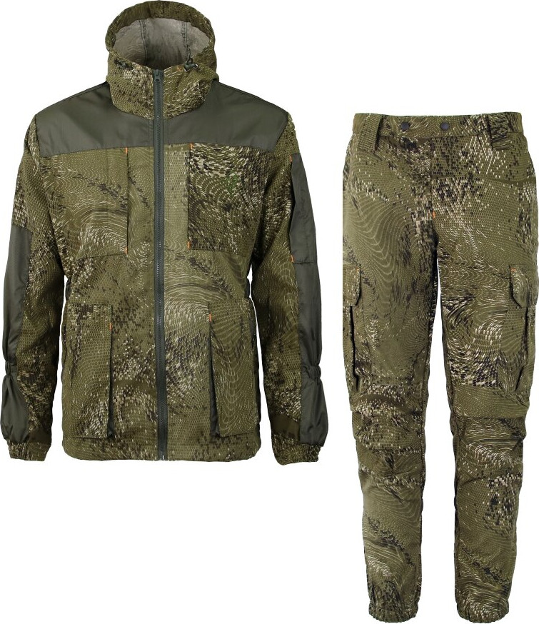 Костюм для охоты и рыбалки УРСУС Shaman-Elite Twill рафл К-415 / КОС415-РФ (р.52-54, 170-176)