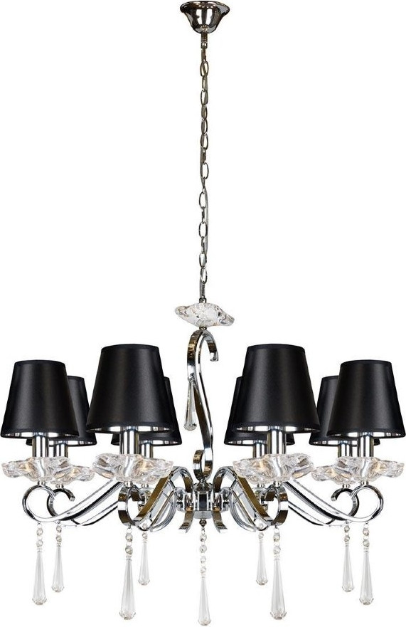 Люстра ILamp Stella RM1684/8 (хром)