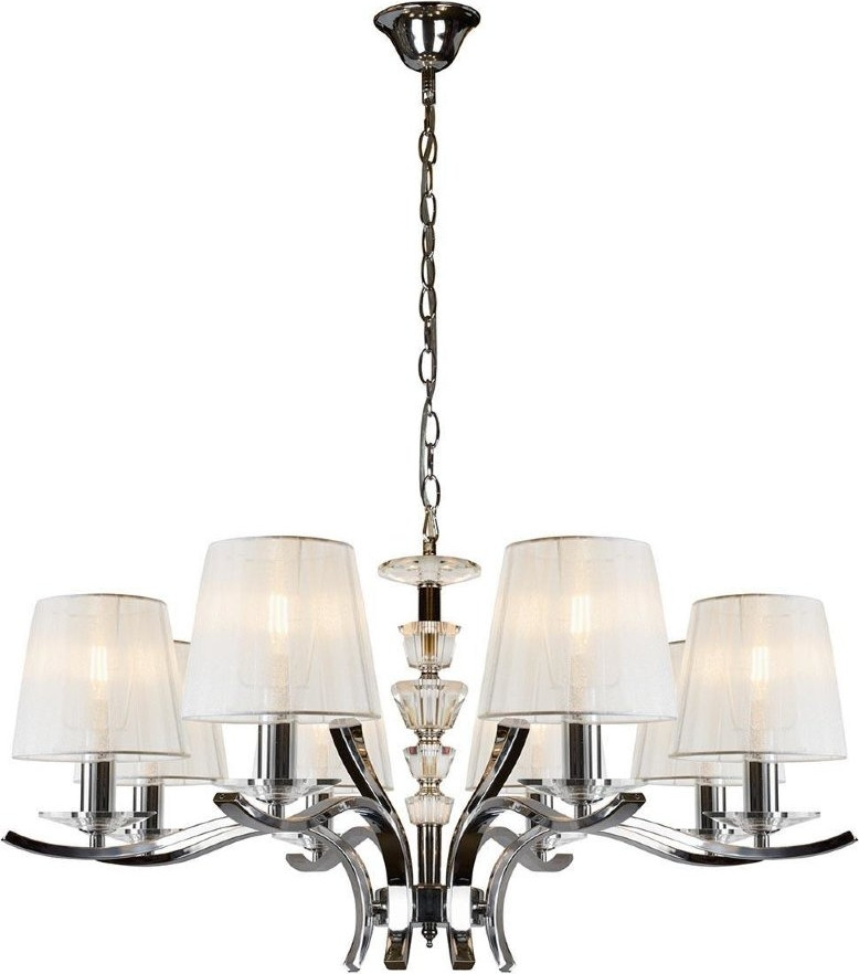 Люстра ILamp Omega RM5231/8 (хром)