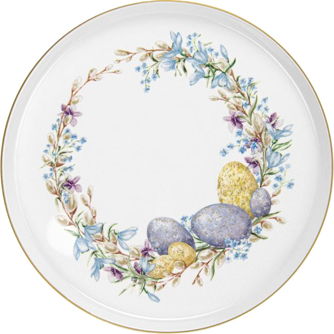 Тарелка столовая обеденная Fissman Easter Holidays 13013