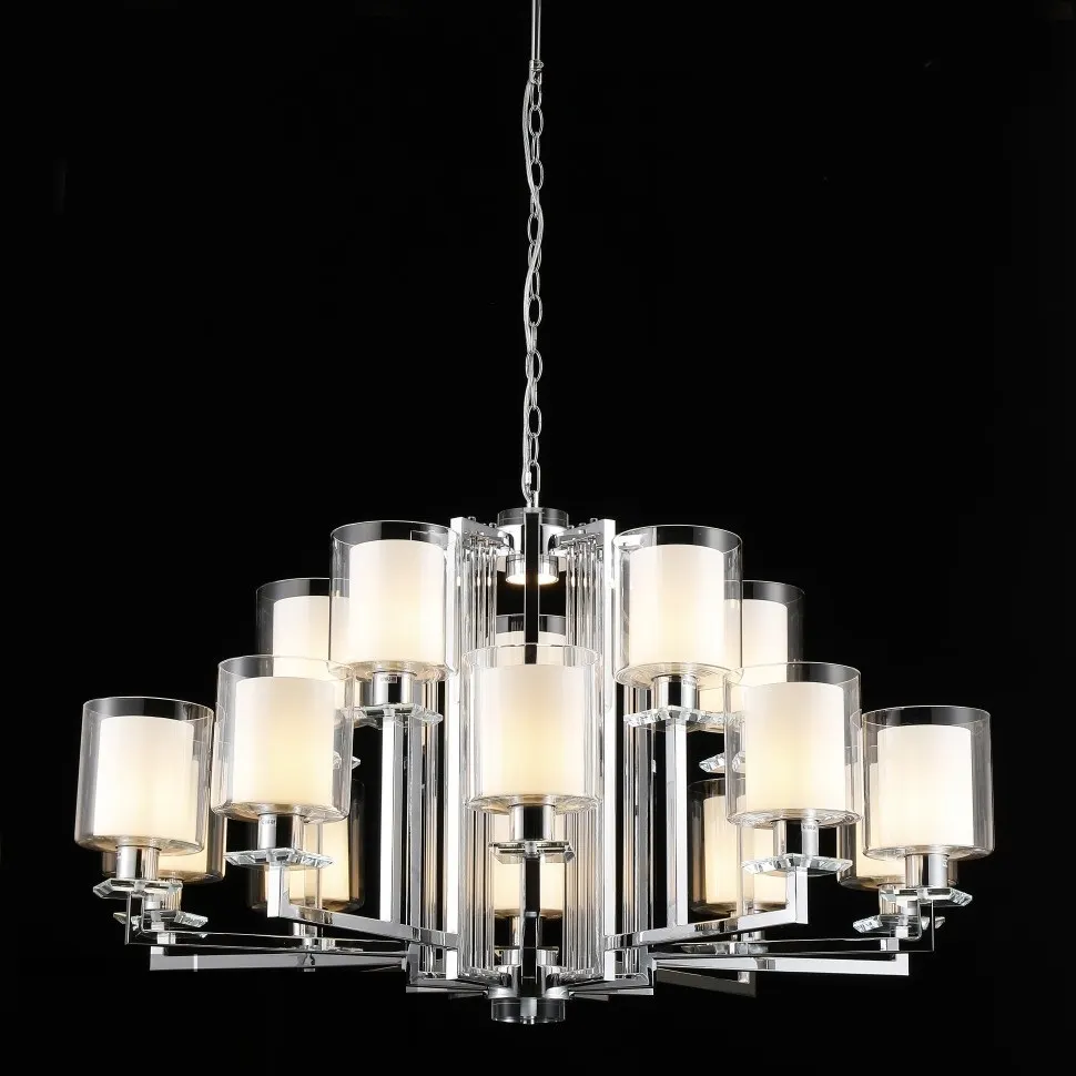 Потолочный светильник ILamp King RM6201-10+5 CR+CL