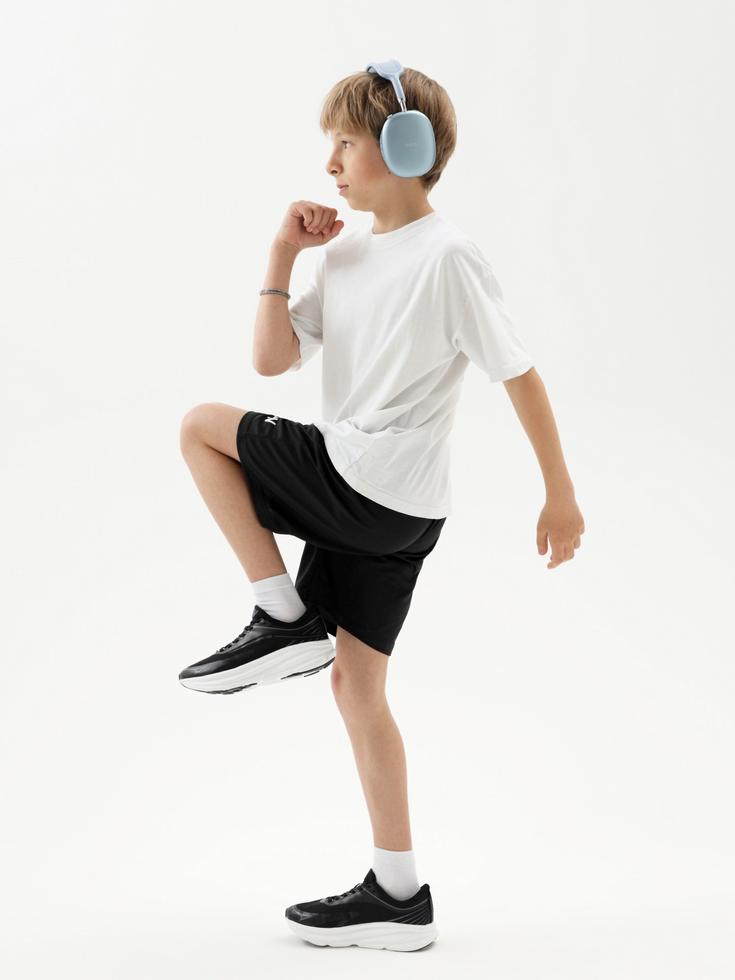 Шорты спортивные детские FN Bounce Kid / KFN4272001-000 (р.140, черный) — фото 5