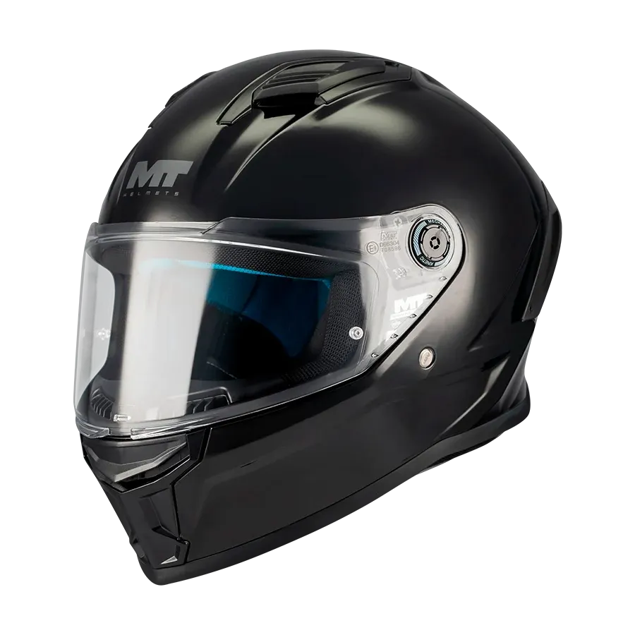 Мотошлем MT Helmets Stinger 2 Puree (L, черный глянец)