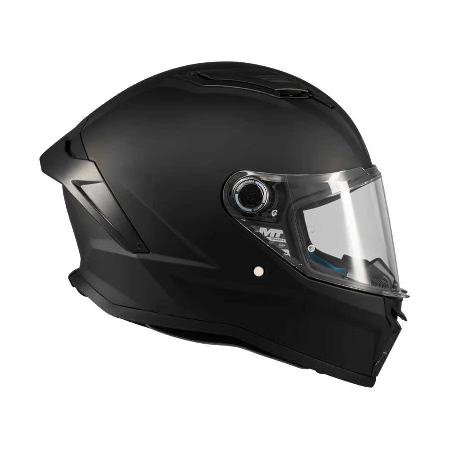 Мотошлем MT Helmets Stinger 2 Puree (XL, черный матовый) — фото 4