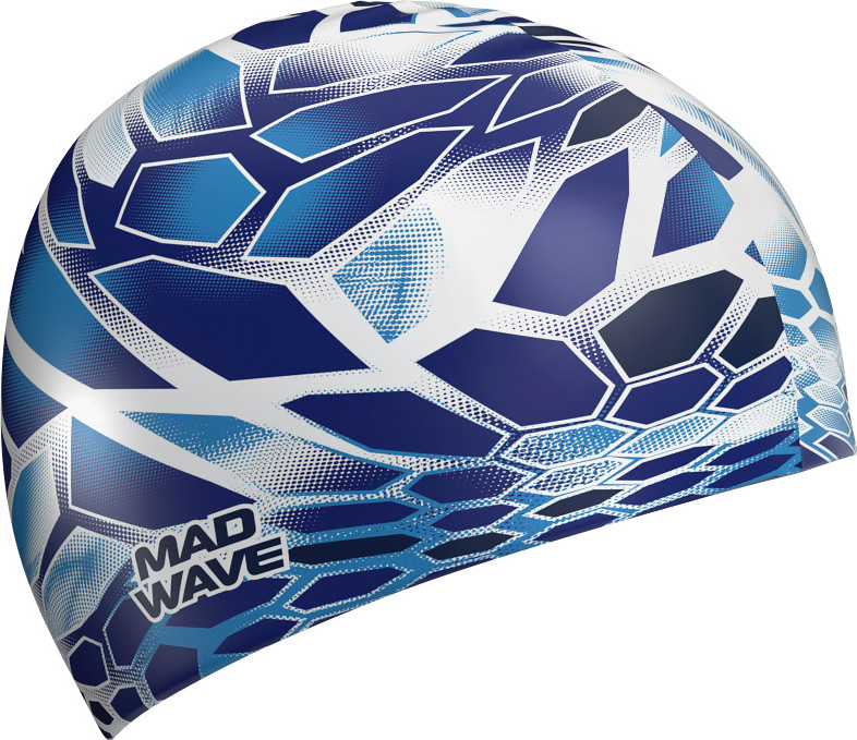 Шапочка для плавания Mad Wave Freeze Big (синий)