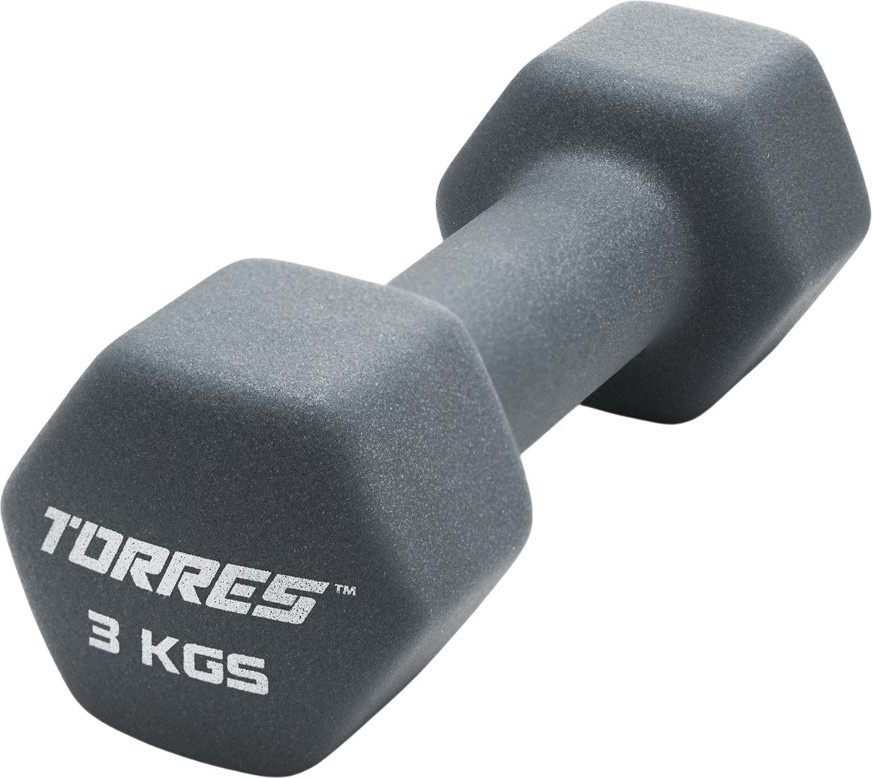 Гантель Torres PL522503 (3кг, серый)