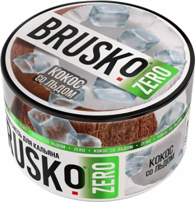 Смесь для кальяна Brusko Zero Кокос со льдом (50г)