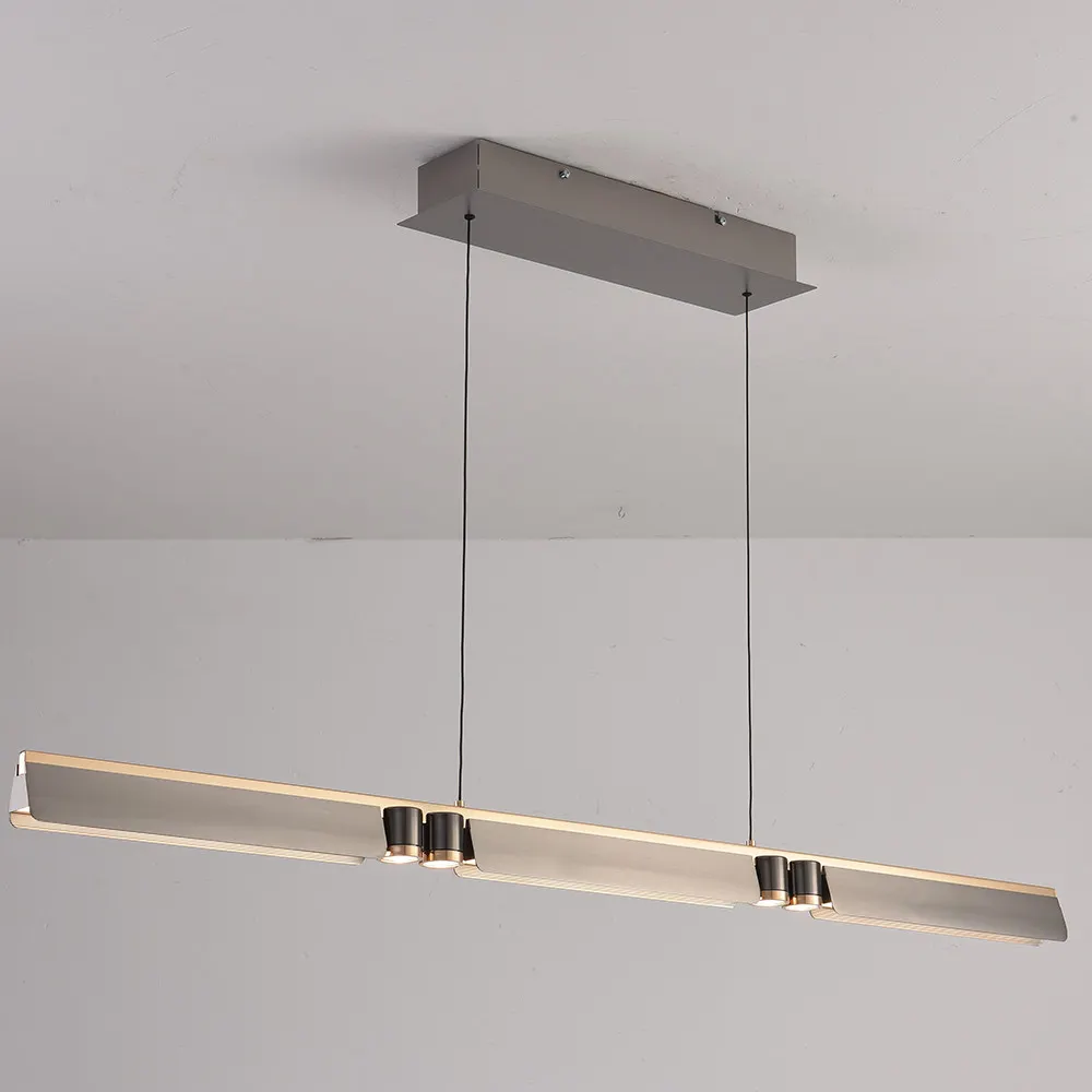 Люстра ILedex Vision 9309D-1200-2 GR+BK
