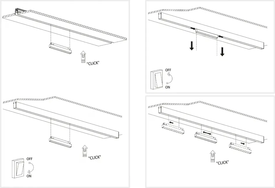 Трековый светильник ILedex Technical Vision 4822-001-L600-24W-110DG-3000K-WH — фото 3