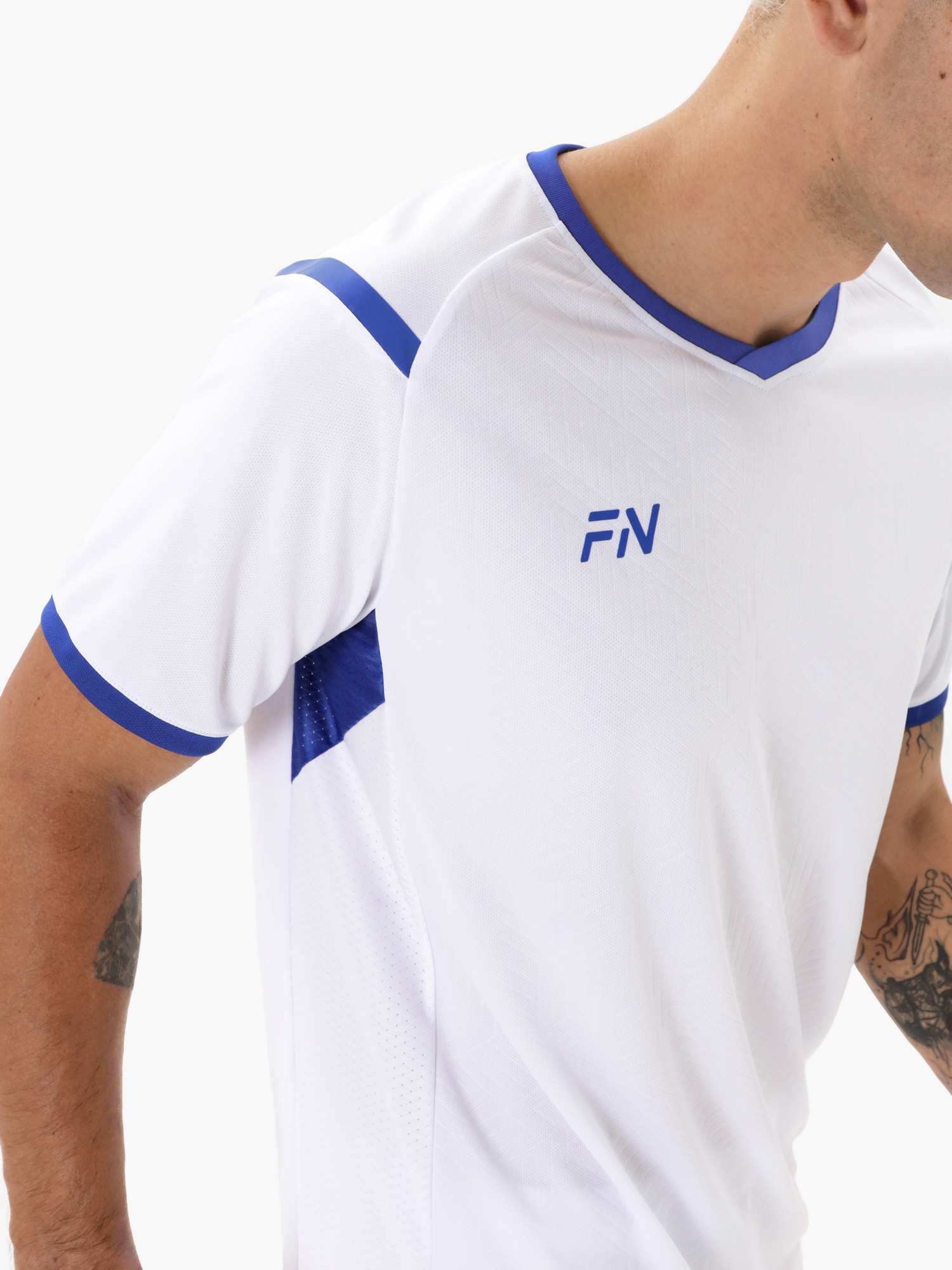 Футбольная форма FN Spirit / FN4261018-104 (3XL, белый/синий) — фото 4