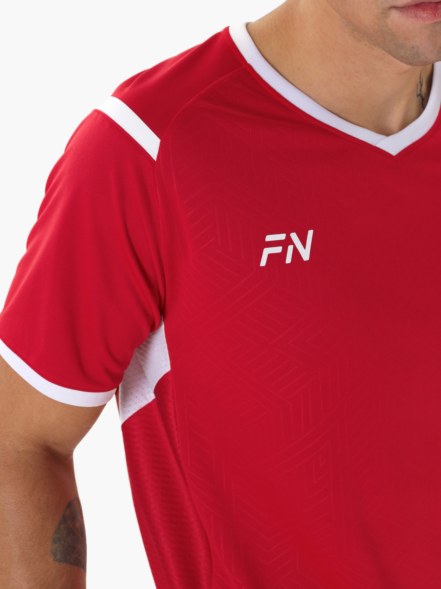 Футбольная форма FN Spirit / FN4261018-610 (4XL, белый/красный) — фото 4